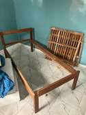 Lit en bois avec matelas ( Auchan )