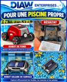 DUO DE ROBOTS POUR FOND ET SURFACE DES PISCINES