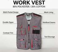 Gilet de travail multi-poches