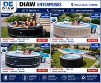 SPAS GONFLABLES - RONDS - CARRES -