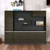 Bureau 2m40 + rangement 5portes