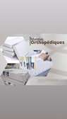 Matelas orthopédique mousse haute densité blanc