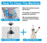 Machine de remplissage manuelle avec presse - 5 à 50 ml