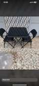 Table + 2 chaises pliantes