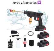 Pistolet haute pression sans fil 2 batteries 24V