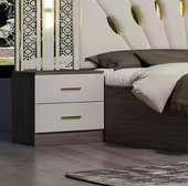 CHAMBRE A COUCHER 6BATTANTS 5PIECES GRIS BLANC MC627H