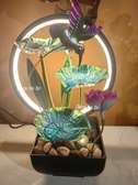 Fontaine décorative colibri LED design élégant zen