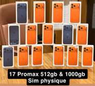 iPhone 17 Pro Max 512 Go et 1 To