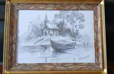 Tableau A4- dessin fait à la main