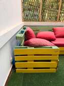 Meuble de jardin en palettes