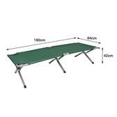 Lit Camping Pliable Verte.