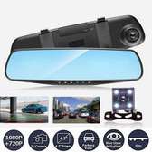 Dashcam Voiture Avant et Arrière FHD Rétroviseur 4,3 pouces