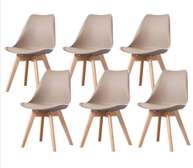Lots de 6 chaises style scandinave MALMÔ
