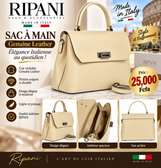 Sac à main en cuir Genuine Leather fabriqué en Italie