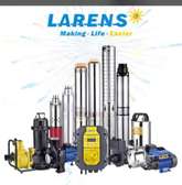 Pompes à eau solaire et électrique LARENS