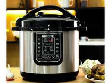 CUISEUR DE RIZ 8L GEEPAS GMC35029 DIGITAL NOIR SILVER