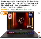 Msi Vector Rtx 5080