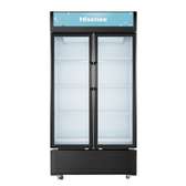 REFRIGERATEUR HISENSE VERTICAL 2PORTES VITRINE NOIR FL81WC