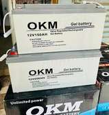 Puissante batterie solaire Okm 200amp