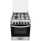 CUISINIERE 4FEUX CAC 50X50 FULL OPTION INOX CAC50F