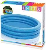 Intex piscine gonflable 1,47 x 33 cm bleu 3 anneaux