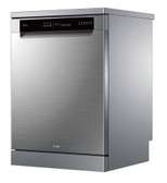 LAVE VAISSELLE HAIER 15 COUVERTS GRIS CLAIR HDWE15366SS2IQ