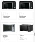 micro-ondes 20-23-25-30L noir 6 puissances