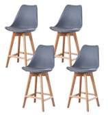 Lots de 4 tabourets style scandinave MALMÔ