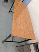 Table bureau pliant bois naturel grande surface métal noir