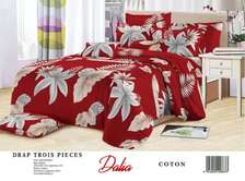 Drap de qualité 240x250 avec 2 oreillers