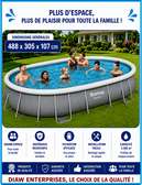 Bestway piscines familiales hors sol   488 x 305 x 107 cm