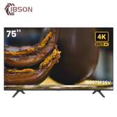 TELEVISEUR 75POUCES IBSON SMART ANDROID + 2 TELECOMMANDES
