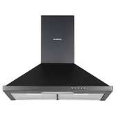 HOTTE DE CUISINE 60X60 KUMTEL ENCASTRABLE NOIR