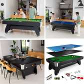 Table Convertible Billard, Ping Pong et Table à Manger