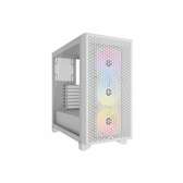 Boîtier Corsair 3000D RGB AIRFLOW Blanc ATX, 3x AR120 RGB