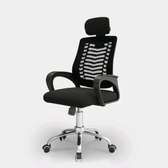 CHAISE DE BUREAU AVEC APPUIE-TÊTE
