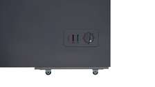CONGELATEUR 400LITRES ASTECH AVEC VITRE GRIS CH400GM