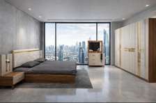 CHAMBRE A COUCHER ARMOIRE 6BATTANTS 5PIECES