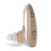Appareil auditif intra-auriculaire rechargeable bleu foncé