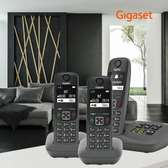 3 téléphones fixe  sans fil trio Répondeur - Gigaset A695A