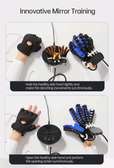 Gants de rééducation miroir noir bleu pour mobilité