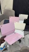 Clavier Bluetooth Azerty tablette rose blanc noir