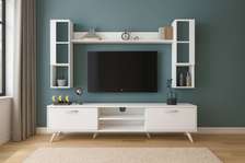 TABLE TELEVISEUR TV UNITE MFC11/13 180X45X35 CM BLANC