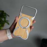 Apple coque en bois et aluminium pour iphone 17 pro
