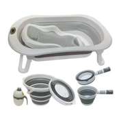 Ensemble de bain pliable pour bébé