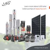 LEO pompe solaire inox durable irrigation