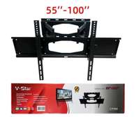 Support tv mural 55 100 double articulations 3 mouhamet