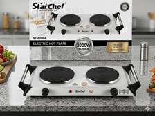 Réchaud Électrique Double StarChef 2000W
