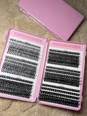 Cils en cluster et cils bandeau