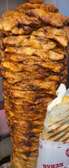 Shawarma poulet grande broche juteuse prêt à cuire